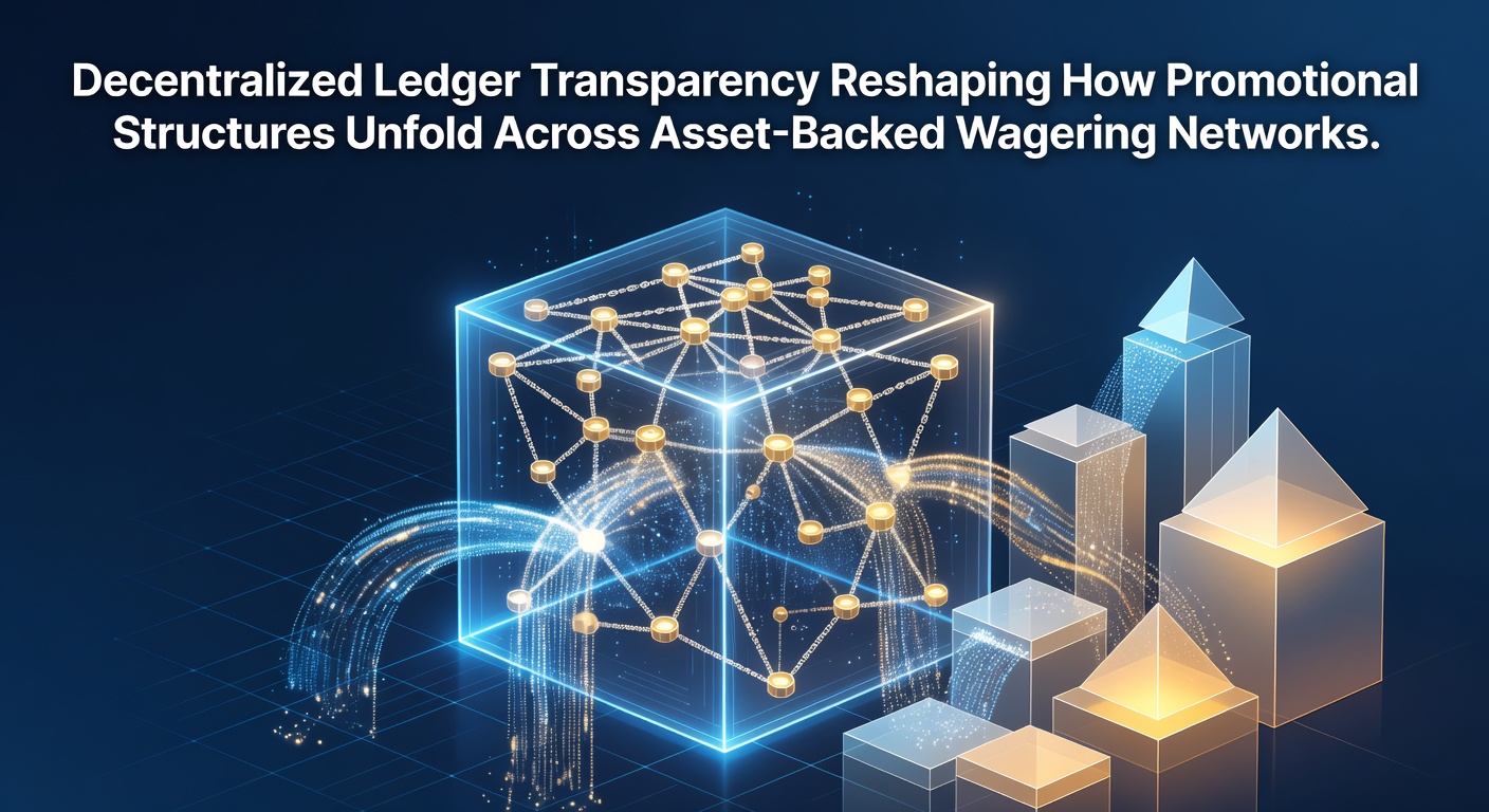 Darstellung eines dezentralen Ledgers mit transparenten Transaktionen in einem Asset-Backed-Wettnetzwerk