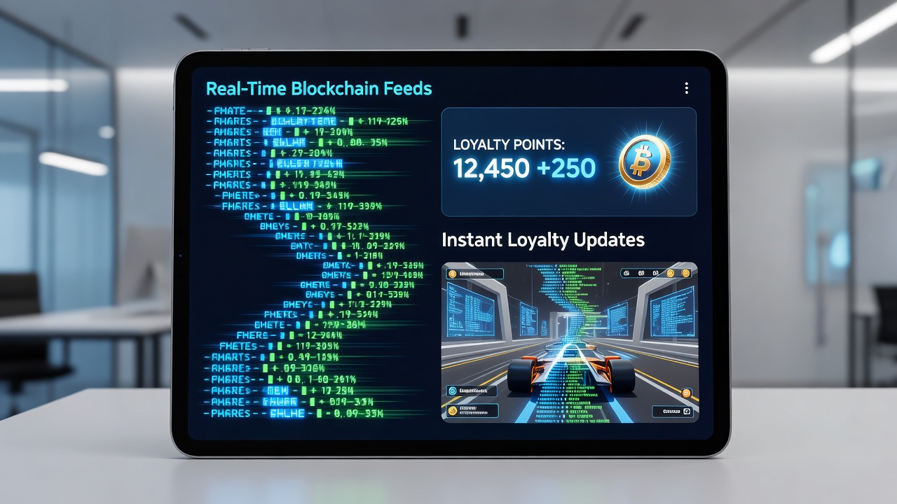 Integration von Blockchain-Feeds in portable Krypto-Apps