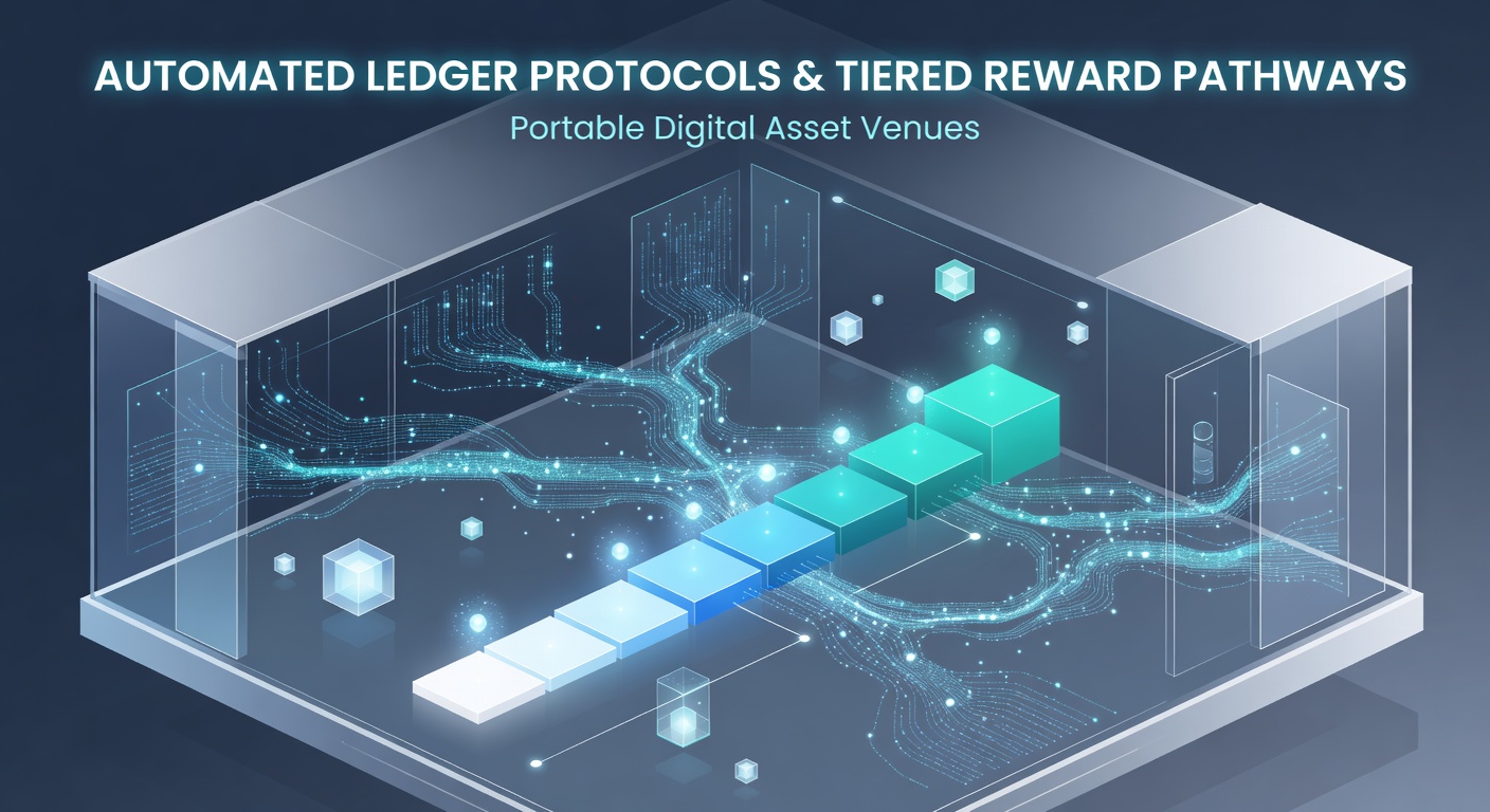 Gestaffelte Belohnungspfade auf Blockchain-Basis in mobilen Asset-Venues