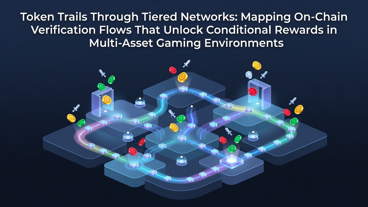 Token-Pfade und Verifizierungsflüsse in gestaffelten Blockchain-Netzwerken für Gaming-Belohnungen