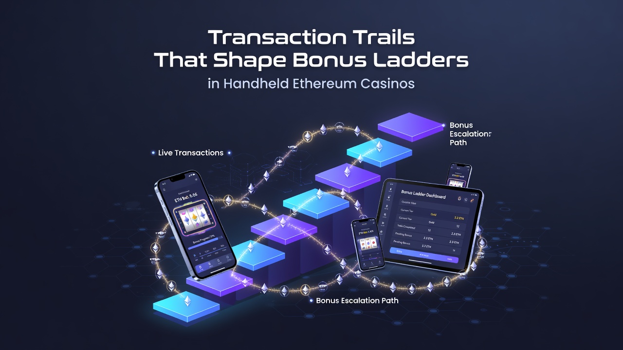 Visualisierung von Transaktionspfaden und Bonusstufen in Ethereum-Casinos